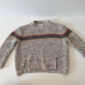 Stella McCartney Girls Rainbow Knit Sweater Size 4 Toddler Kids